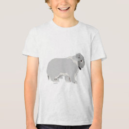 Silver Mini Lop Tri-Blend Shirt