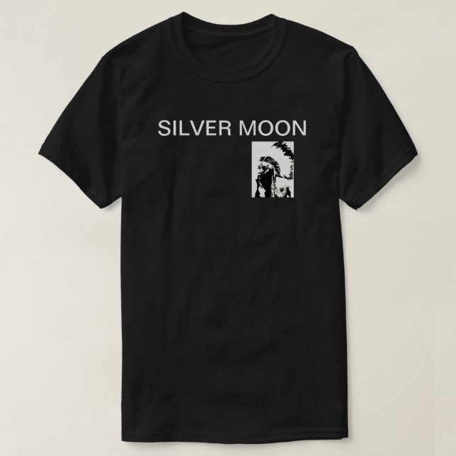 SILVER MOON T SHIRT (Design vorne)