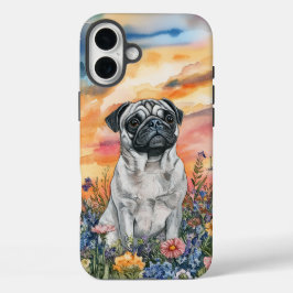 Silver Mops - Tough Phone Case
