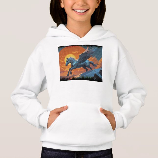 Silver Mountain Pegasus Hoodie (Vorderseite)