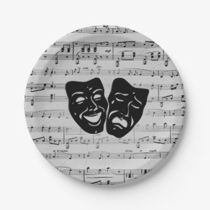 Silver Music and Theatermasken Pappteller