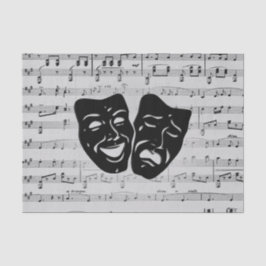 Silver Music and Theatermasken Seidenpapier