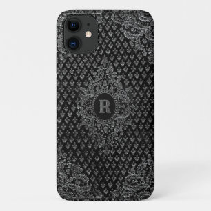 Silver Ornament mit der Monogramm Case-Mate iPhone Hülle