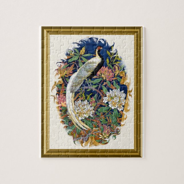 Silver Peacock (Vertikal)