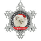 Silver Pet Paw Prints Red Custom Cat Name Foto
