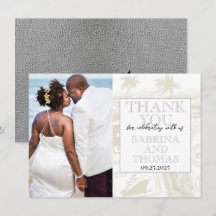 Silver Puerto Rico Wedding Foto Vielen Dank