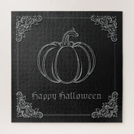 Silver Pumpkin Halloween
