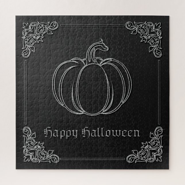 Silver Pumpkin Halloween (Vertikal)