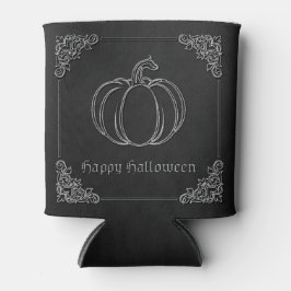 Silver Pumpkin Halloween Dosenkühler