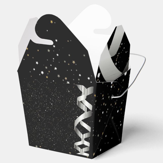 Silver Ribbon  Geschenkschachtel (Geöffnet)