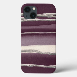 Silver Rose Purple Abstract Print Case-Mate iPhone Hülle
