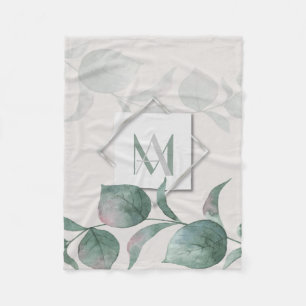 Silver Sage Eucalyptus Wedding Fleecedecke