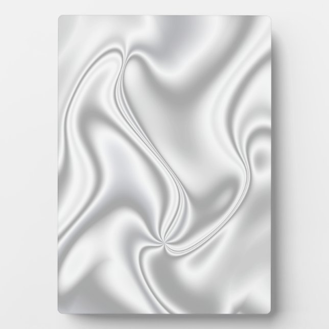 Silver Satin Fotoplatte (Vorderseite)