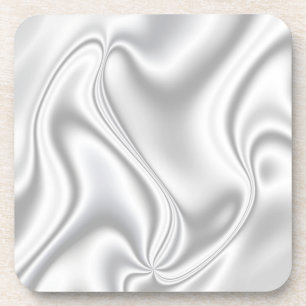 Silver Satin Untersetzer