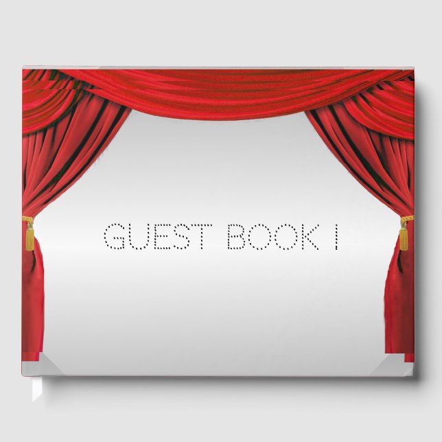Silver Screen Movie Theme Gästebuch (Vorderseite)