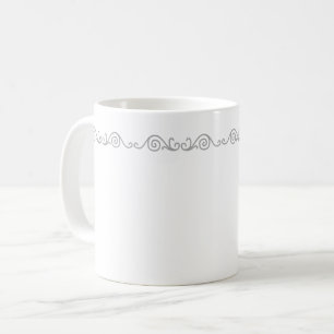 Silver Scroll Work-Tasse Kaffeetasse