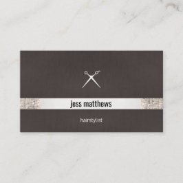 Silver Sequin der neuen Silber-Reihe Visitenkarte