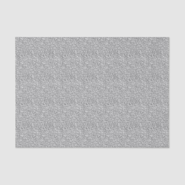 Silver Sequins TISSUE WRAP Seidenpapier (Vorderseite)