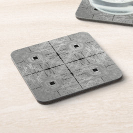 Silver Serenade Plastik-Untersetzer Getränkeuntersetzer