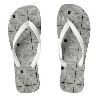 Silver Serenade Thongs Flip Flops