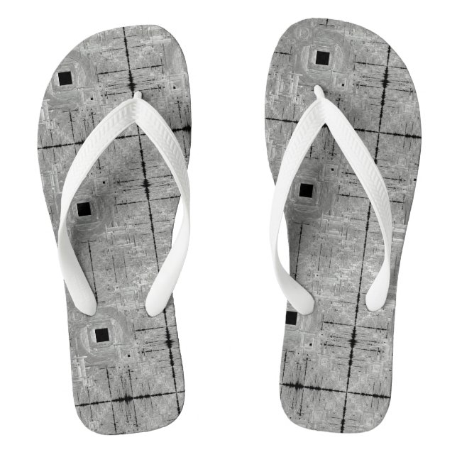 Silver Serenade Thongs Flip Flops (Fußbett)