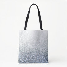 Silver Shimmer Glitzer Totbeutel