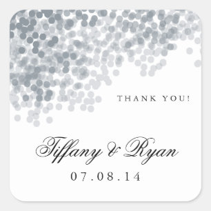 Silver Shimmer Light Dusche Liebhaber Sticker