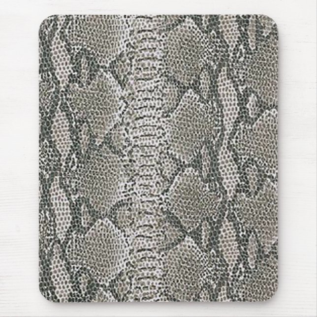 Silver Snake Skin Mouse Pad Mousepad (Vorne)