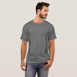 Silver Snowflake Pattern T - Shirt