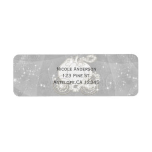 Silver Sparkle Carriage Aschenputtel Einladung