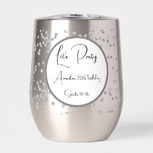 Silver Sparkles entièrement personnalisable Faison