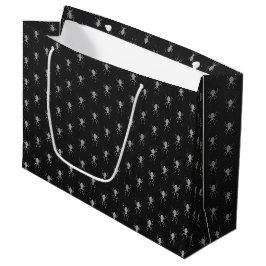 Silver Spider Halloween Große Geschenktüte