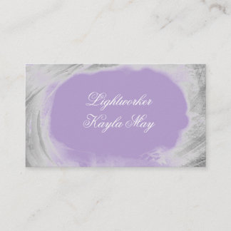 Silver Spiritual Light Reiki Visitenkarte