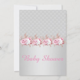 SILVER SPOT BABY SHOWER EINLADUNG