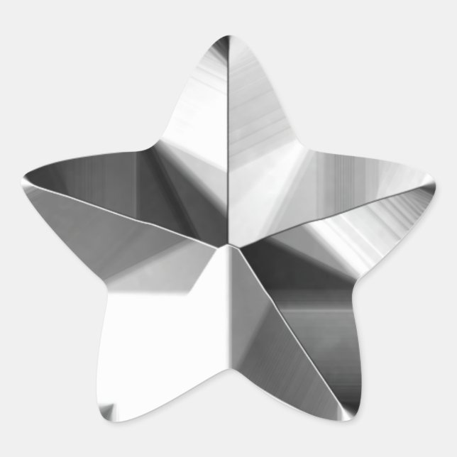 Silver Star Sticker (Vorderseite)
