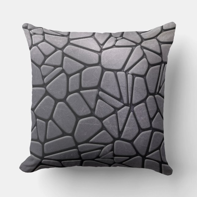 Silver Stone Decorative Throw Kissen (Vorderseite)