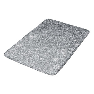 Silver Stone Gary Gold Marmor Lila Glitzer Badematte