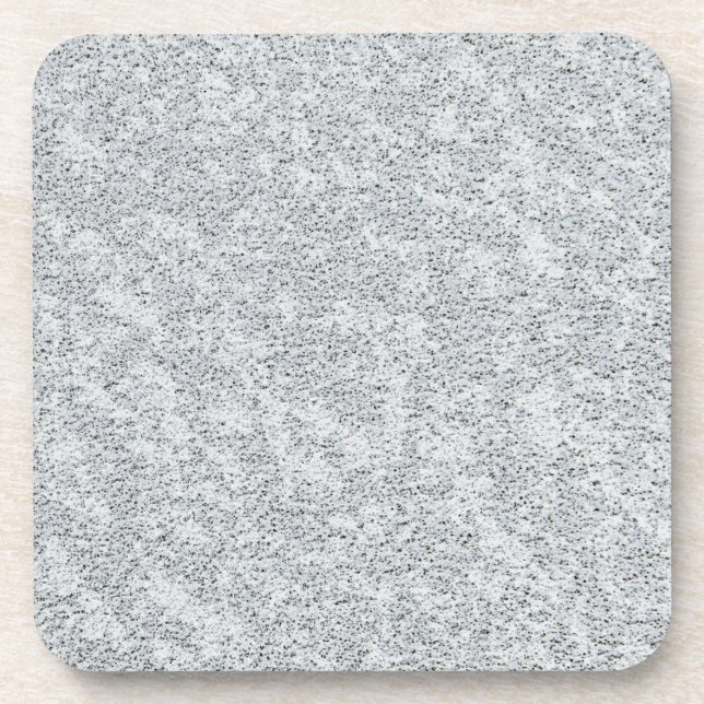 Silver Stone Gary Gold Marmor Lila Glitzer Getränkeuntersetzer (Vorderseite)