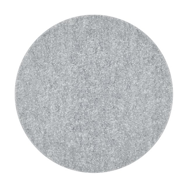 Silver Stone Gary Gold Marmor Lila Glitzer Schneidebrett (Vorderseite)