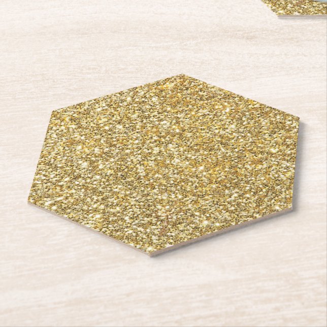 Silver Stone Gary Gold Marmor Lila Glitzer Untersetzer (angewinkelt)