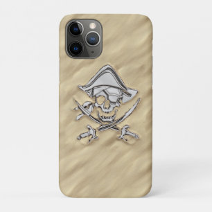 Silver Style Pirate Skull am Strand title_seo2