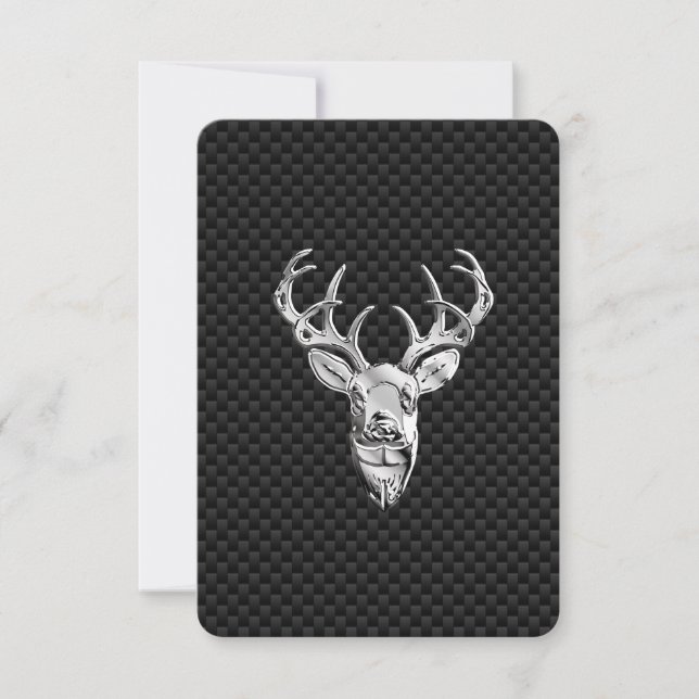 Silver Symbolic Deh on Carbon Fibre Style Print (Vorderseite)