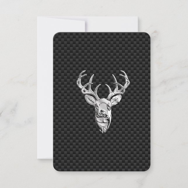 Silver Symbolic Deh on Carbon Fibre Style Print (Vorderseite)