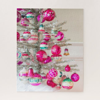 Silver Tinsel Tree mit Weihnachtsgeschmack