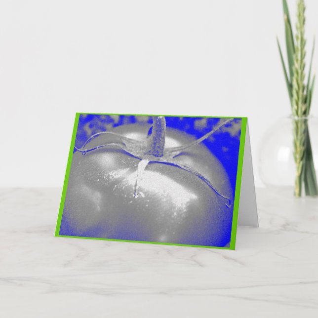 "Silver Tomato" Karte (Vorderseite)