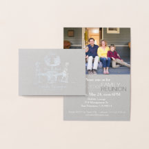 Silver Tree Gardeners Family Wiedersehen Foil Card