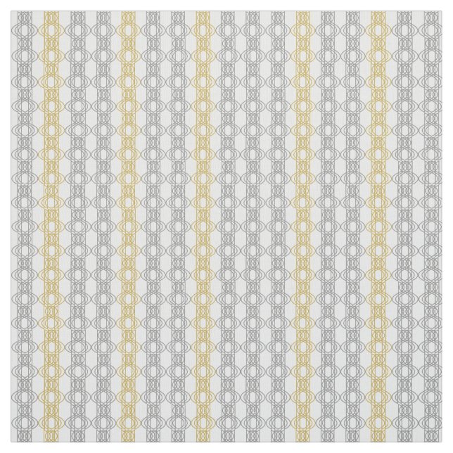 Silver- und Gold-Muster Stoff (Muster)