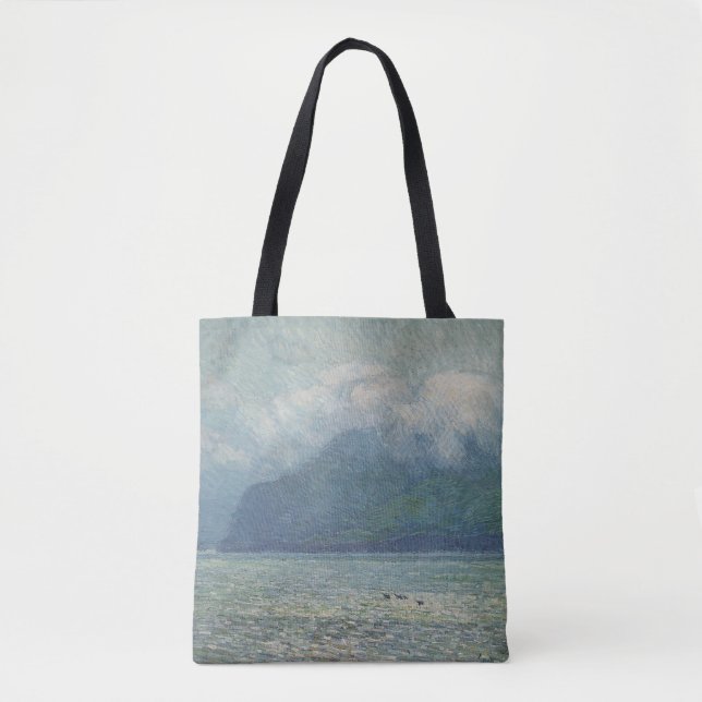 Silver Veil und Golden Gate by Childe Hassam Tasche (Vorderseite)