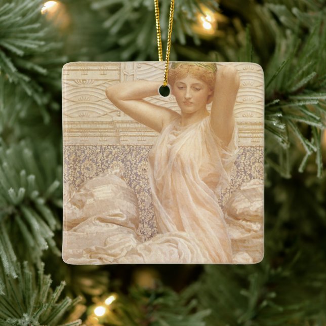 Silver von Albert Joseph Moore, Viktorianische Kun Keramikornament (Baum)