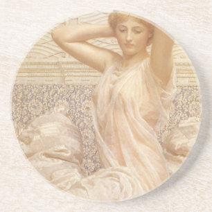Silver von Albert Joseph Moore, Viktorianische Kun Sandstein Untersetzer